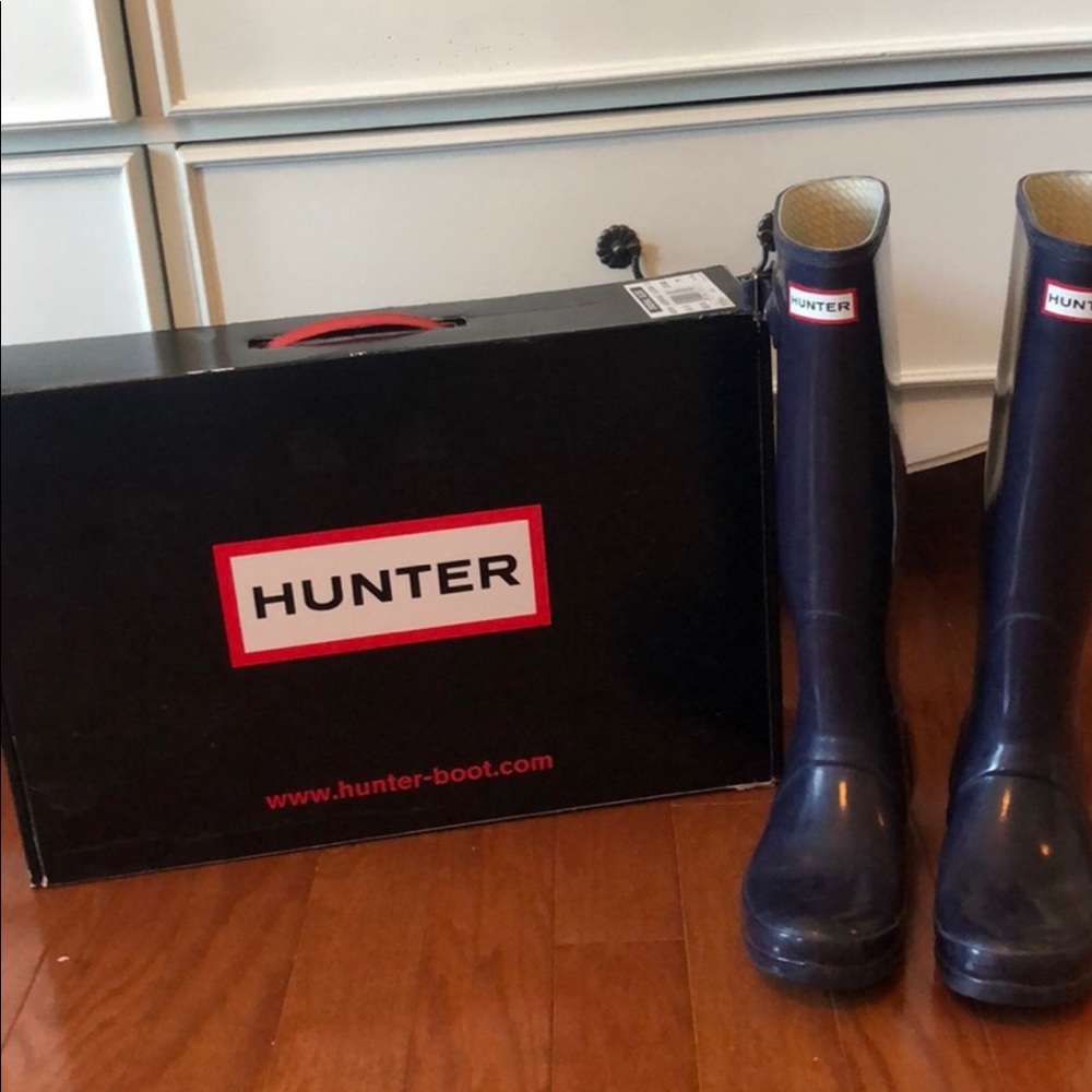 Hunter rain boots